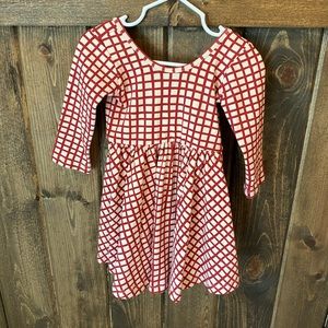 Alice & Ames Spice Grid Dress 2T